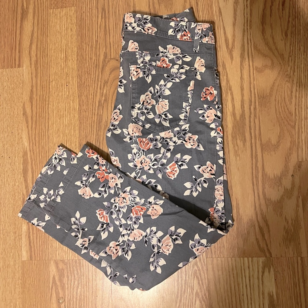 Lee flower printed jeans